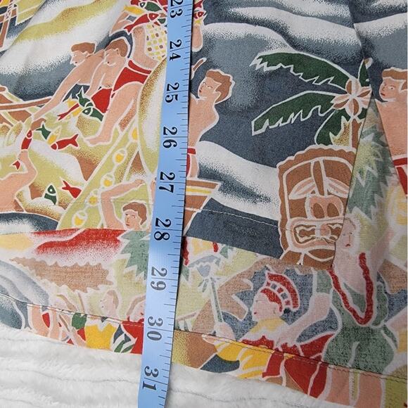 Impulse Hawaiian Shirt Men’s L Tropical Aloha Short Sleeve Button Front  Resort - Picture 5 of 6